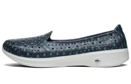 Skechers H2 Go Fabric Low top Casual Shoes Women's Marine Blue