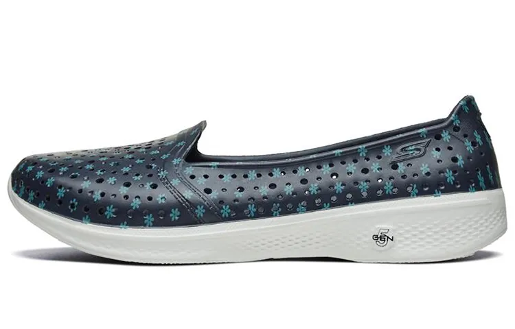 Skechers H2 Go Fabric Low top Casual Shoes Women's Marine Blue