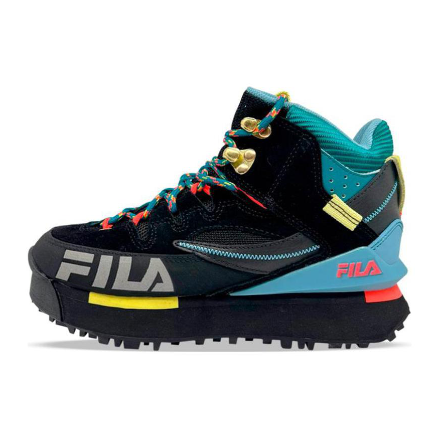 FILA Renno Cushioning, Wear Resistant Low top Casual Shoes Women's Blue Black