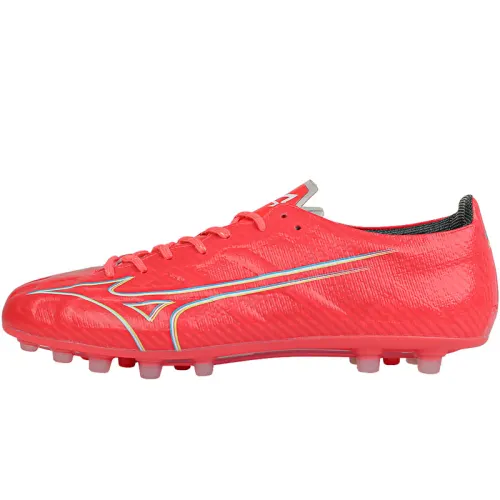 Mizuno Alpha AG Artificial Ground Slip Resistant Abrasion Resistant Soccer Shoes Men's Red