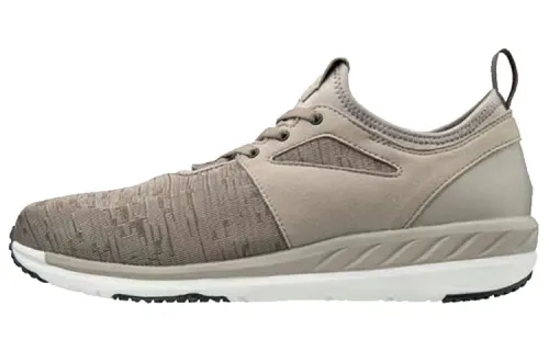 Mizuno Casual Shoes Unisex Low Top Gray Brown