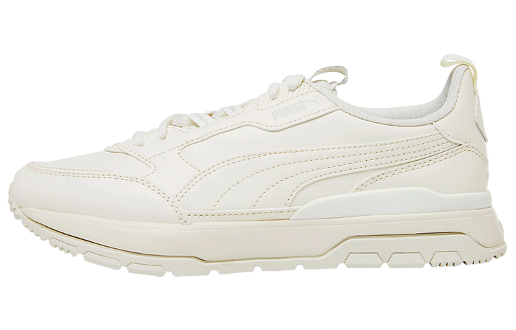 PUMA R78 Fabric Low top Casual Shoes Unisex Milk White