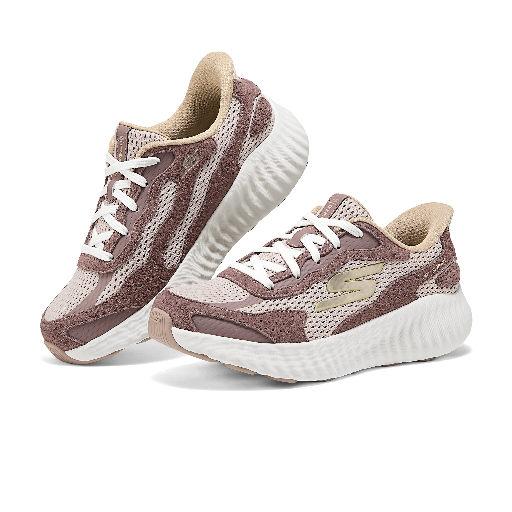 Skechers Women’s GO Lightweight Low top Casual Shoes Women’s Umber