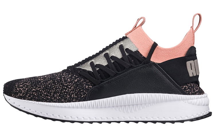 PUMA Tsugi Jun Low Top Running Shoes 'Black White Pink' Women's