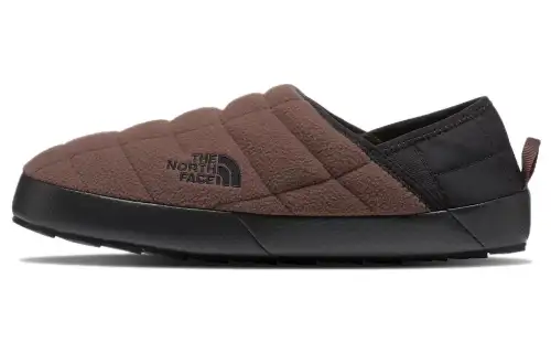 THE NORTH FACE Thermoball Traction Slip Resistant Thermal Low top Outdoor Shoes Brown Black