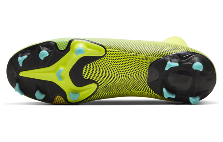 Бутсы Nike Mercurial Superfly 7 (черно-желтые) — фото 6