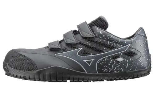 Mizuno TD22L Leather Slip Resistant Abrasion Resistant Low top Sports Casual Shoes Gray