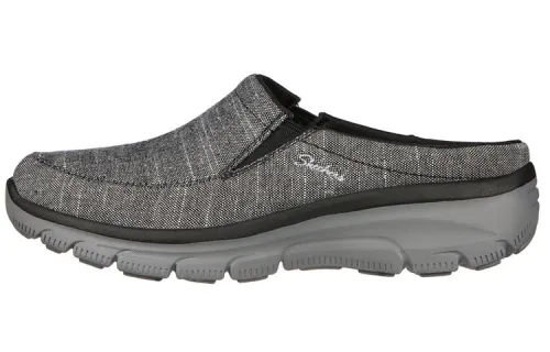 Skechers Relaxed Fit Casual Shoes Women's Low Top Black/Gray