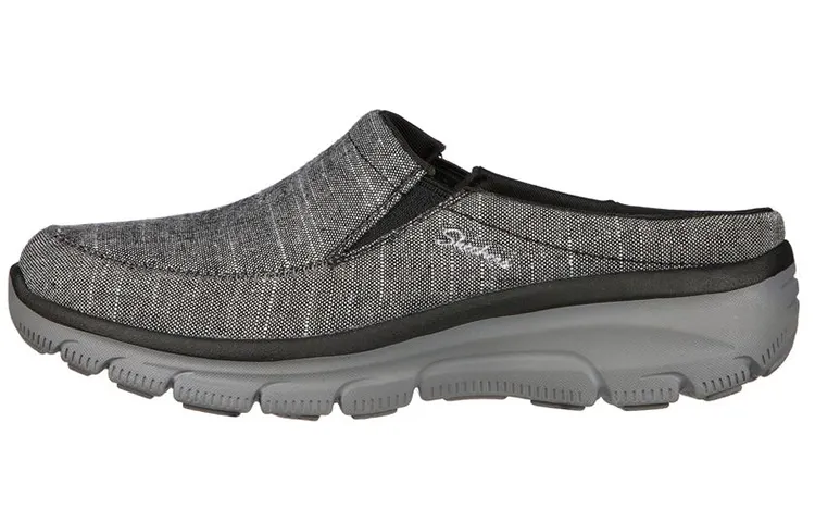 Skechers Relaxed Fit Casual Shoes Women's Low Top Black/Gray