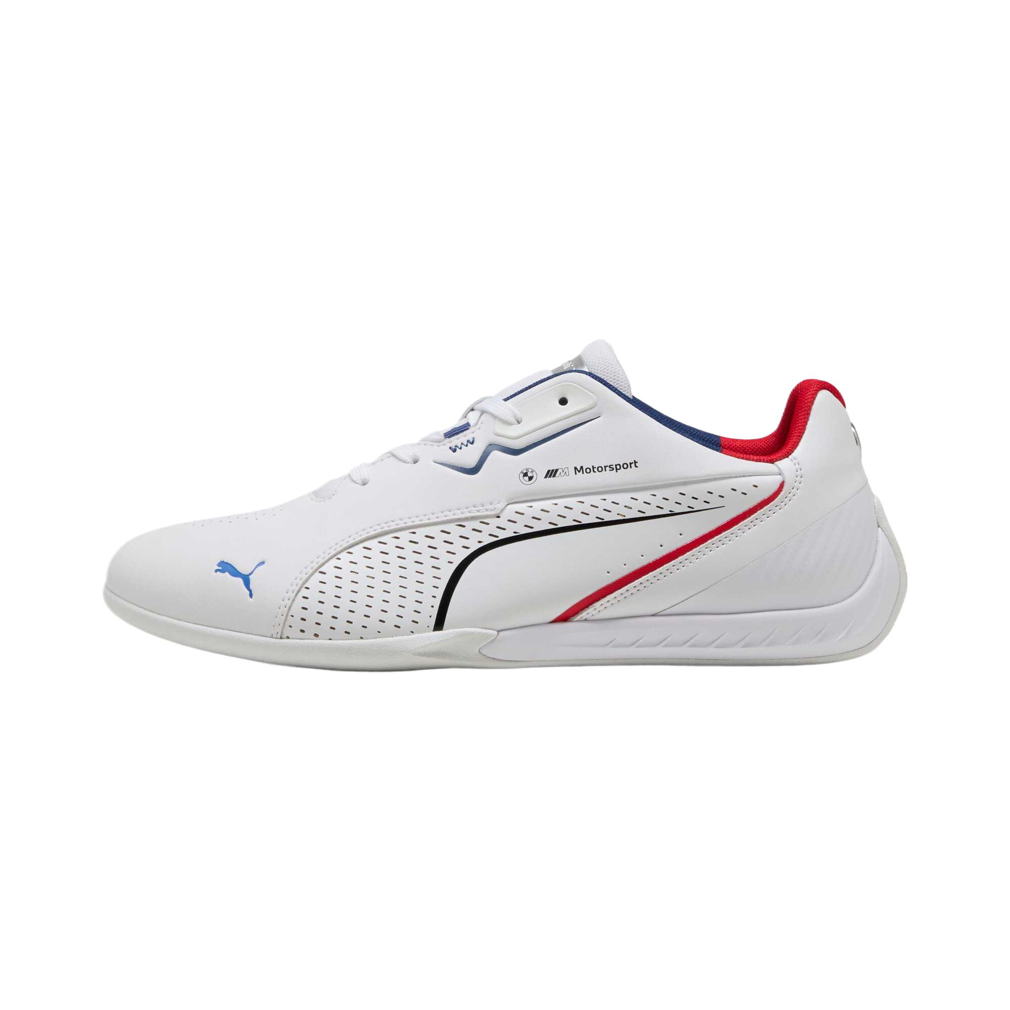 BMW x PUMA Abrasion Resistant Low top Casual Shoes Unisex White