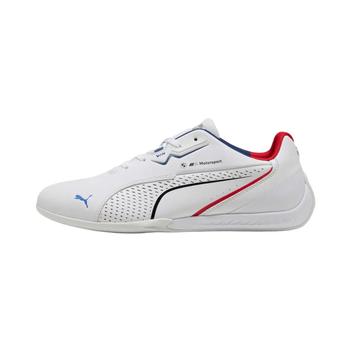 BMW x PUMA Abrasion Resistant Low top Casual Shoes Unisex White