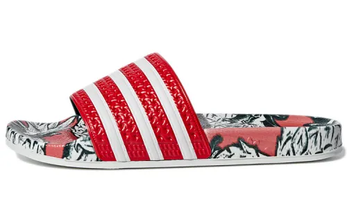 Adidas Wmns Adilette Slides 'Scarlet' Women's