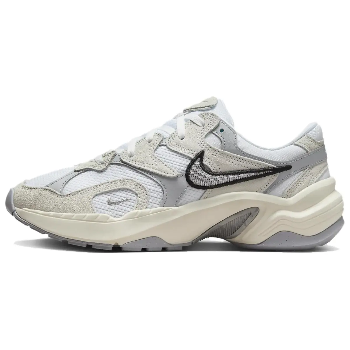 Nike AL8 Breathable Low top Casual Shoes Women's Ecru Gray