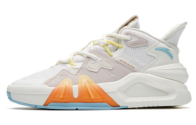 Anta Bastard 4 Low top Skateboard Shoes Men's Ivory White