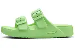 Skechers Foamies Rubber Sole Slide Slippers Women's Green