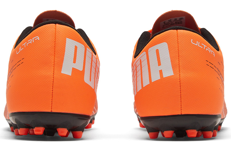 Мужские бутсы PUMA Ultra 4.1 (оранжевые) — фото 5