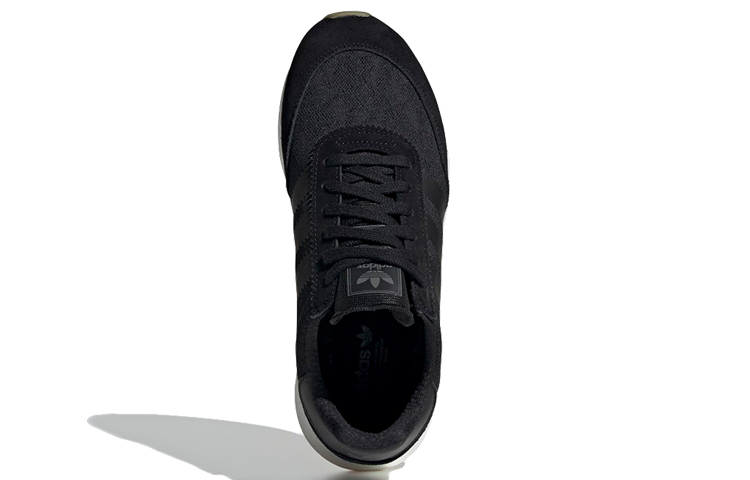 Женские кроссовки adidas I-5923 (черно-белые) — Чёрный / белый — фото 5