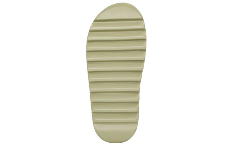 Сабо adidas originals Yeezy Slide (желтые) — 豆绿 — фото 4
