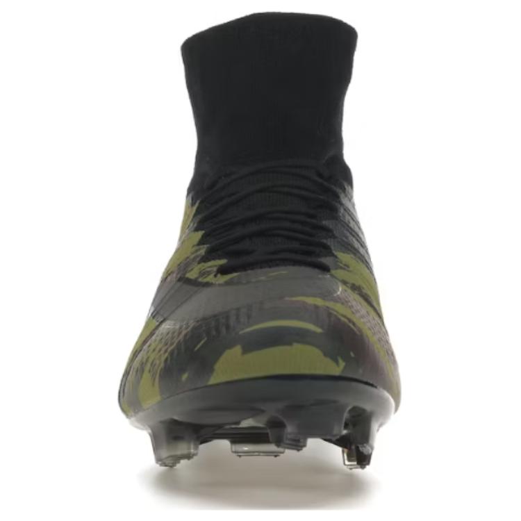Футбольные бутсы Nike FG (зеленые) — Зелёный — фото 4