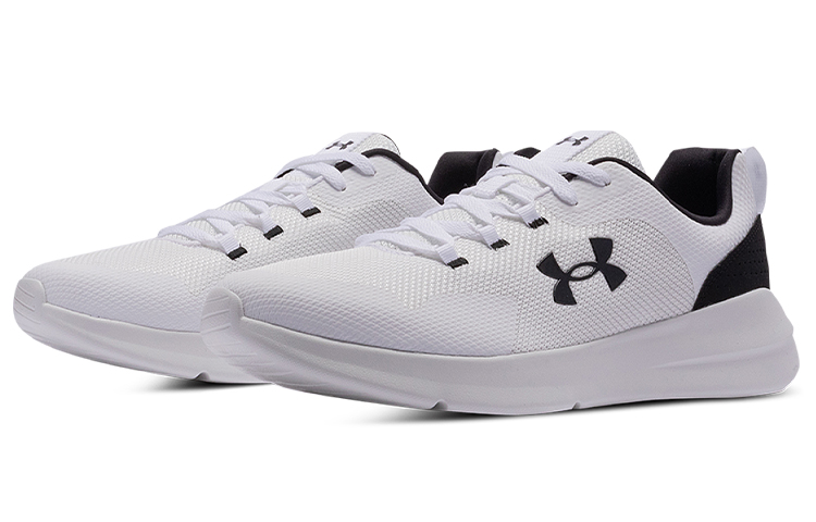 Мужские кроссовки Under Armour Essential- (бело-черные) — фото 3