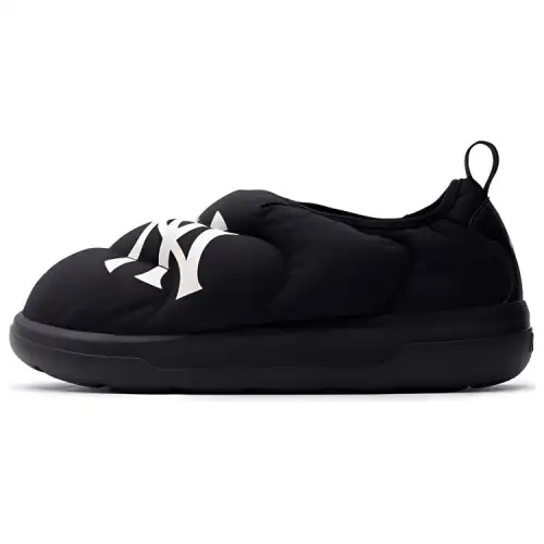 MLB Chunky Classic A FLEECE Abrasion Resistant Lightweight Thermal Low top Casual Shoes Women's Black