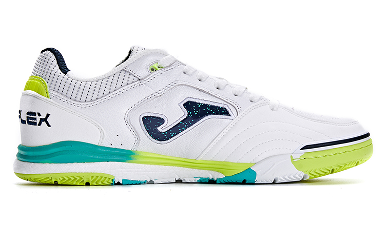 Joma AG Artificial Ground Synthetic Leather Slip Resistant Abrasion Resistant Soccer Shoes Men’s White