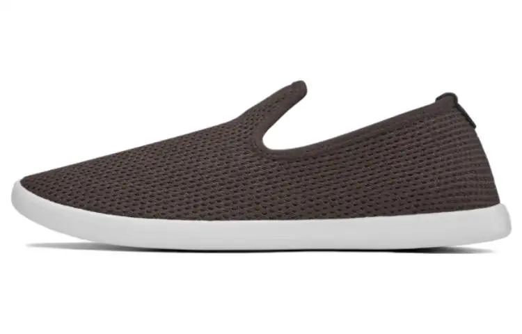 Allbirds Tree Lounger Slip Resistant Abrasion Resistant Low top Sports Casual Shoes Men's Charcoal Sand Gray