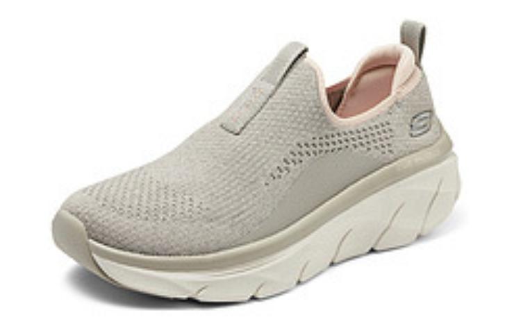 Skechers Sport Fabric Cushioning Rebound Breathable Lightweight Coverage Low top Casual Shoes Women’s Light Taupe