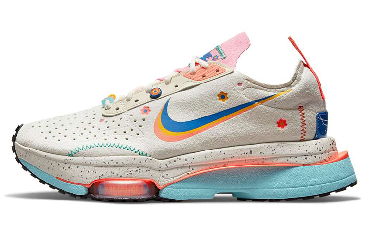 Женские кроссовки Nike Air Zoom type (бежевые)