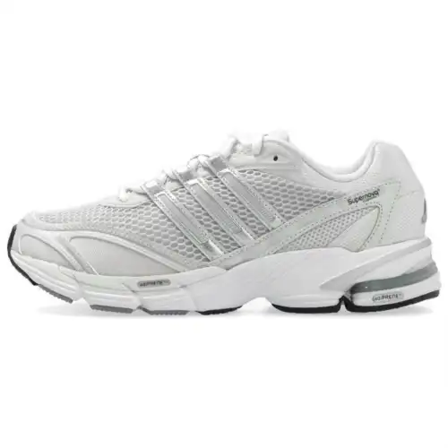 Adidas Originals Supernova Cushion 7 Slip Resistant Abrasion Resistant Low top Casual Shoes Women's White Silver