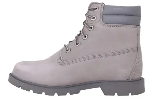 Timberland Short Combat Boots Women's Gray