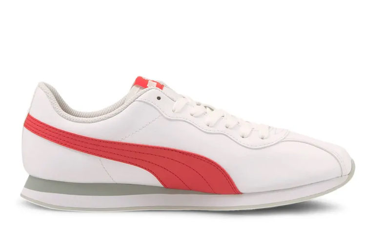 Мужские кроссовки PUMA Turin II Nl (белый с красным) — фото 2