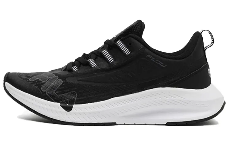 FILA Casual Shoes Unisex Low Top Black/White