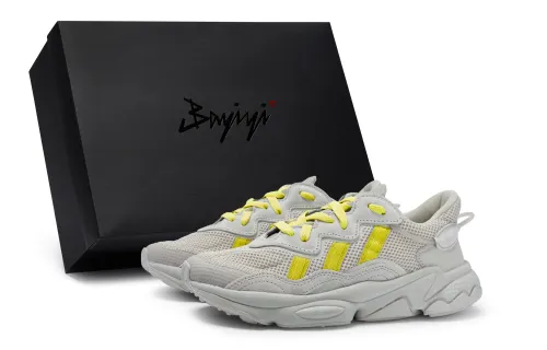 Adidas Originals Ozweego 811 Manufacturing, Wheat Field Breeze Yellow, Special Shoe Box