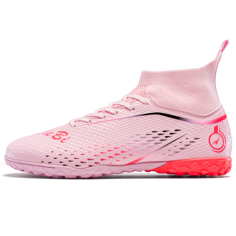 Sportful Soccer Shoes Men’s Low Top Pink Turf/Green Studs/Yellow Turf