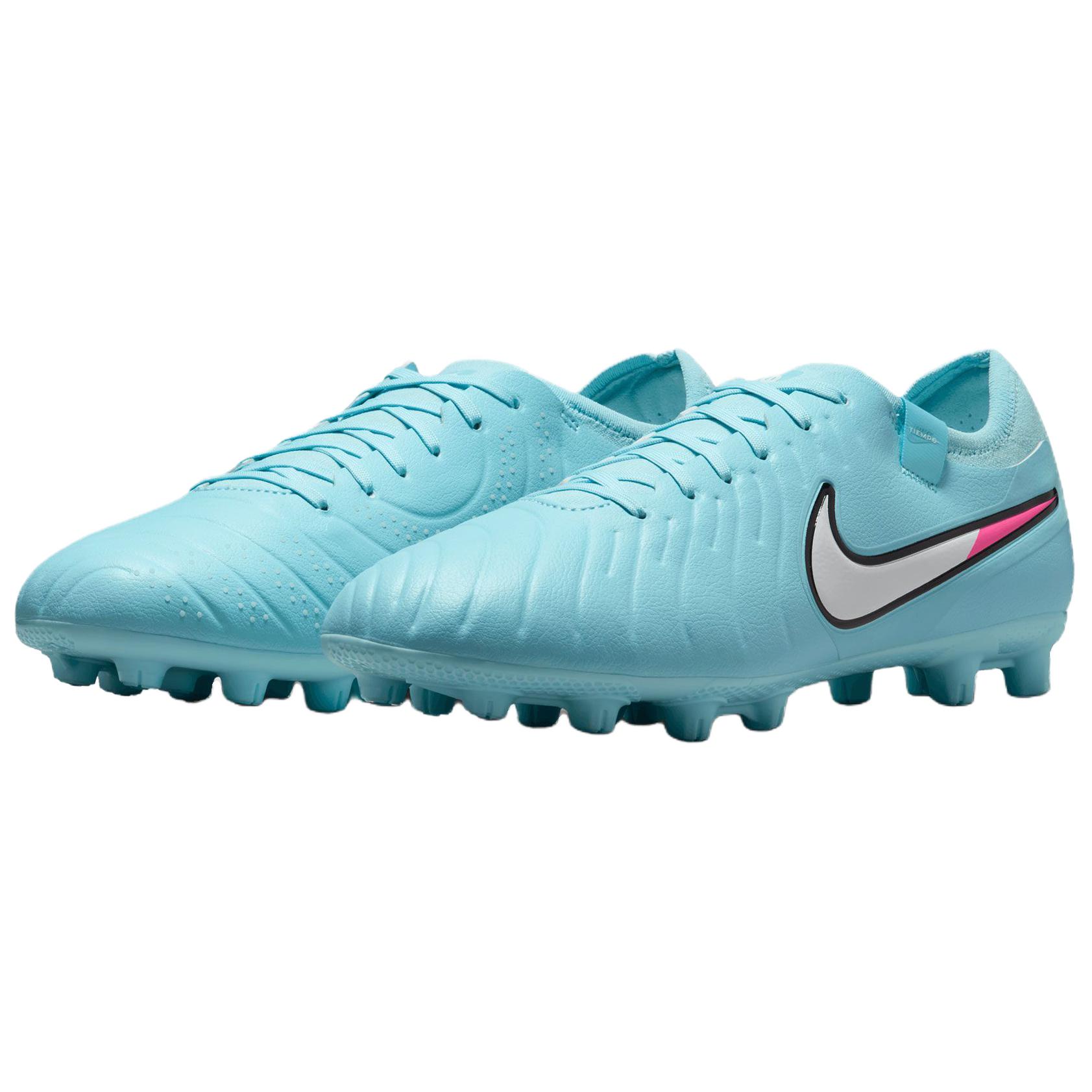 Nike Tiempo Legend 10 Pro Slip Resistant Abrasion Resistant Soccer Shoes Men’s Blue
