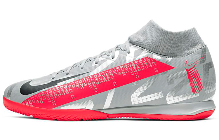 Nike Mercurial Superfly 7 Academy Ic ‘Metallic Grey Crimson’