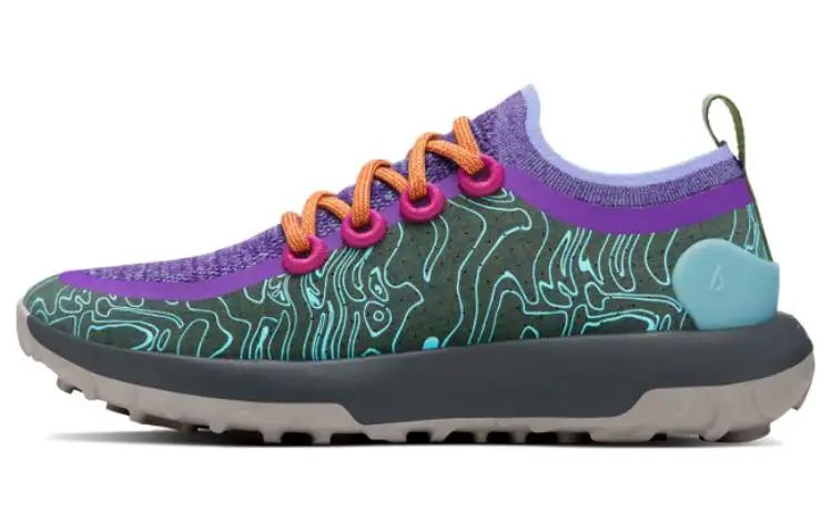 Allbirds Trail Runner SWT Cushioning Breathable Low top Sports Casual Shoes Women's Iridescent Green