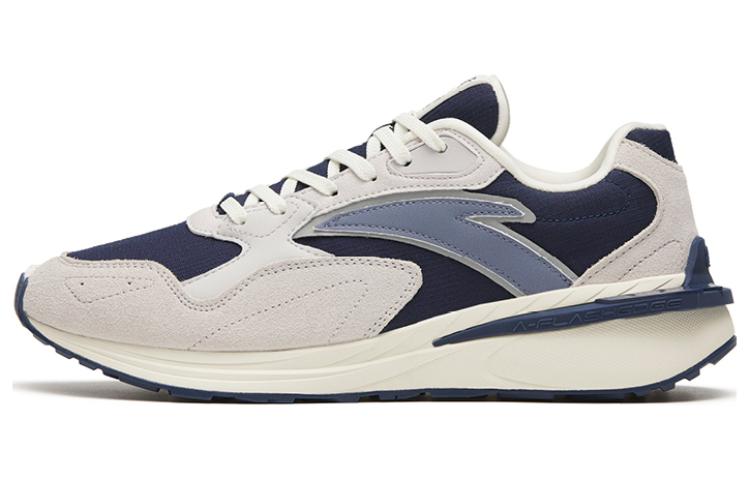 Anta Life Collection Cushioning, Wear Resistant Low top Sports Casual Shoes Blue Gray
