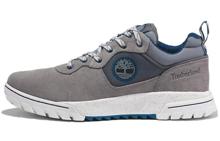 Timberland Boulder Casual Shoes Men's Low Top Gray/Blue
