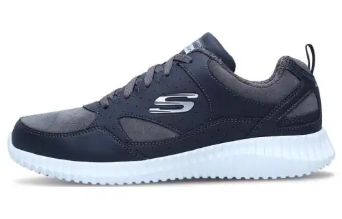 Skechers Elite Fle Low top Sports Casual Shoes Charcoal Gray