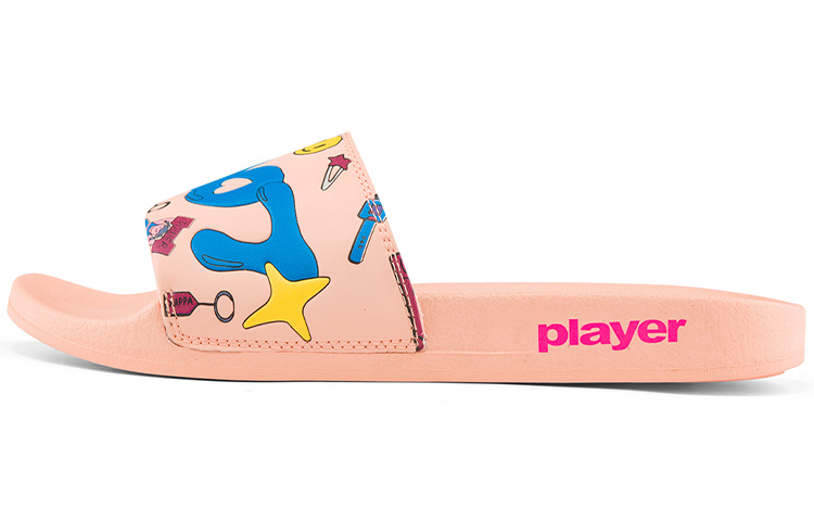 Kappa Player Collection Comfortable Slip Resistant Slip Resistant Slide Slippers Women's Pink