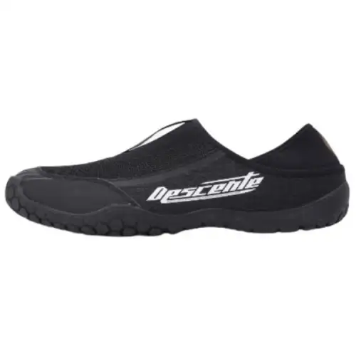DESCENTE Slip Resistant Quick Dry Low top Casual Shoes Unisex Black