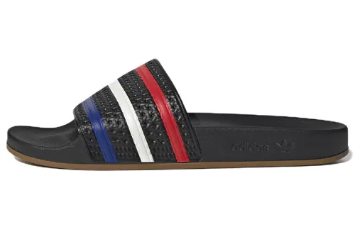 Adidas Originals Adilette Slides Slide Slippers Men's Black Red