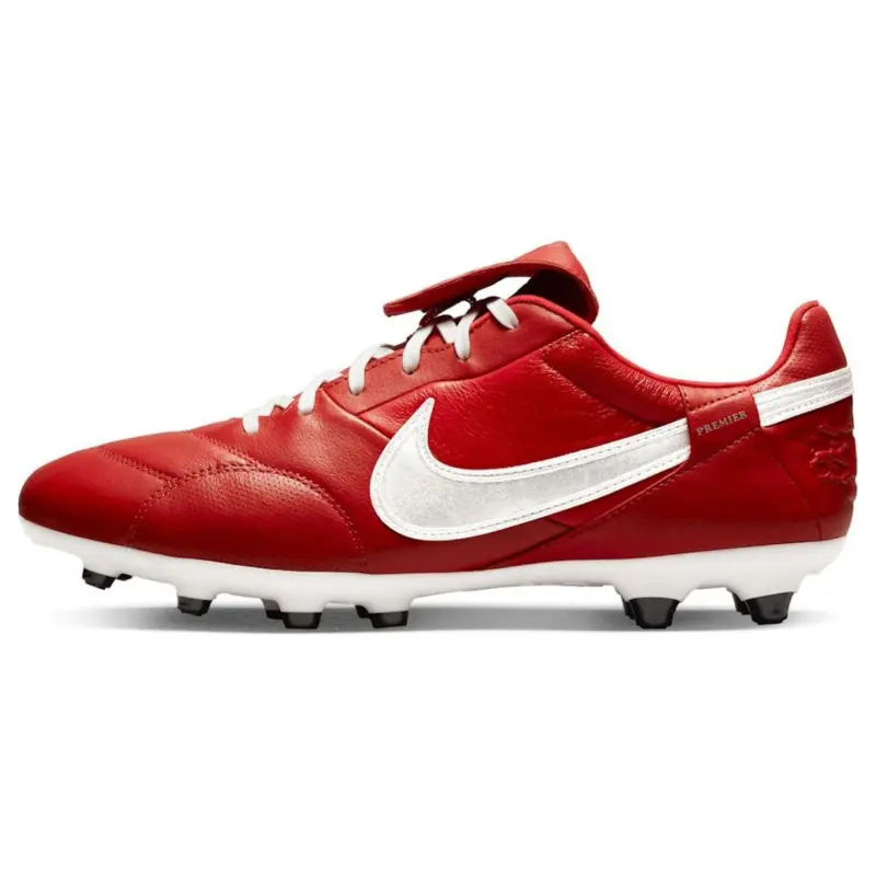 Nike Premier 3 Fg University Red Metallic Silver