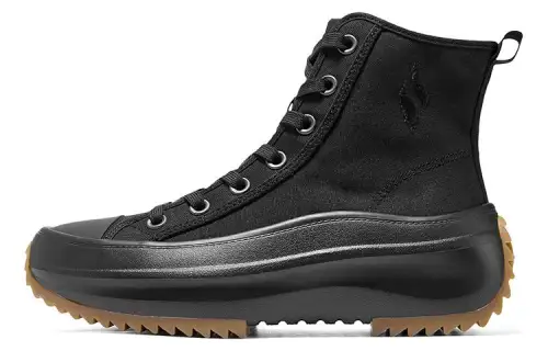 Skechers Abrasion Resistant Breathable Abrasion Resistant Breathable High top Casual Shoes Women's Black