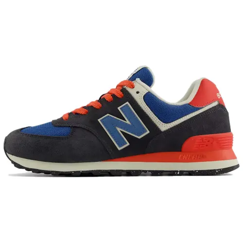 574 New Balance 'Phantom Blue Blast Red'