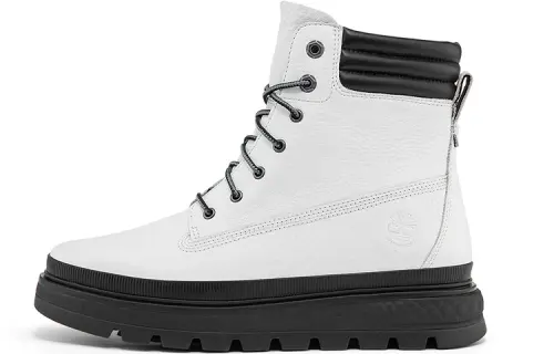 Timberland Greenstride Ray City Waterproof Wide Fit Boot 'White Full Grain' Women's