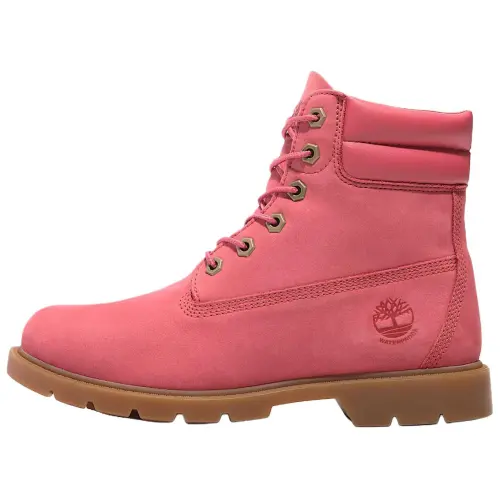 Timberland Linden Woods 6 Crew Combat Boots Women's Pink