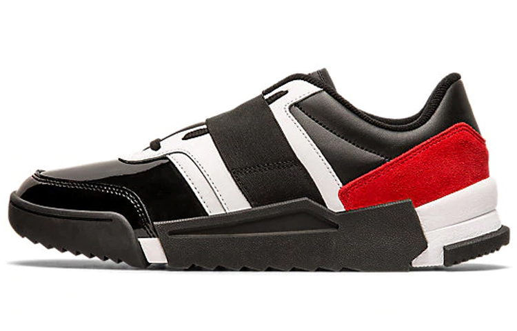 Кроссовки Onitsuka Tiger D-Trainer (черно-бело-красные)
